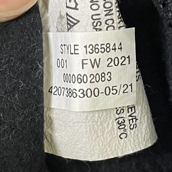 Under Armour Womens M Rival Fleece Mesh‎ Hoodie Black 1/4 Snap - Picture 9 of 11